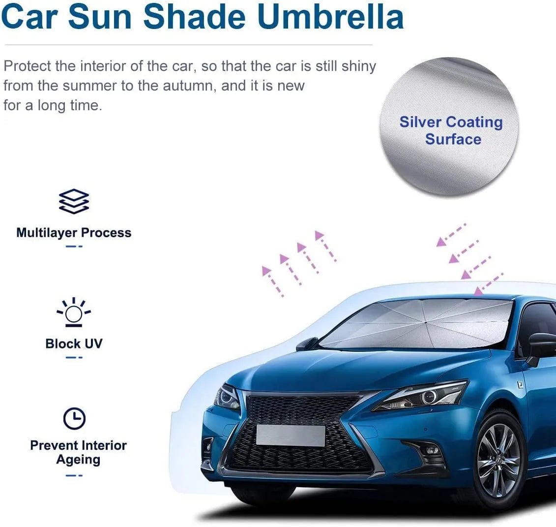 Imported Universal Car Umbrella Windshield Protector