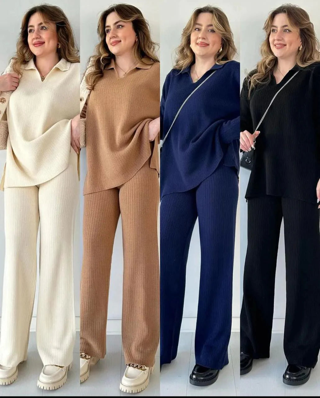 SHOPPILINK'S CORIA - Casual knitted two-piece set