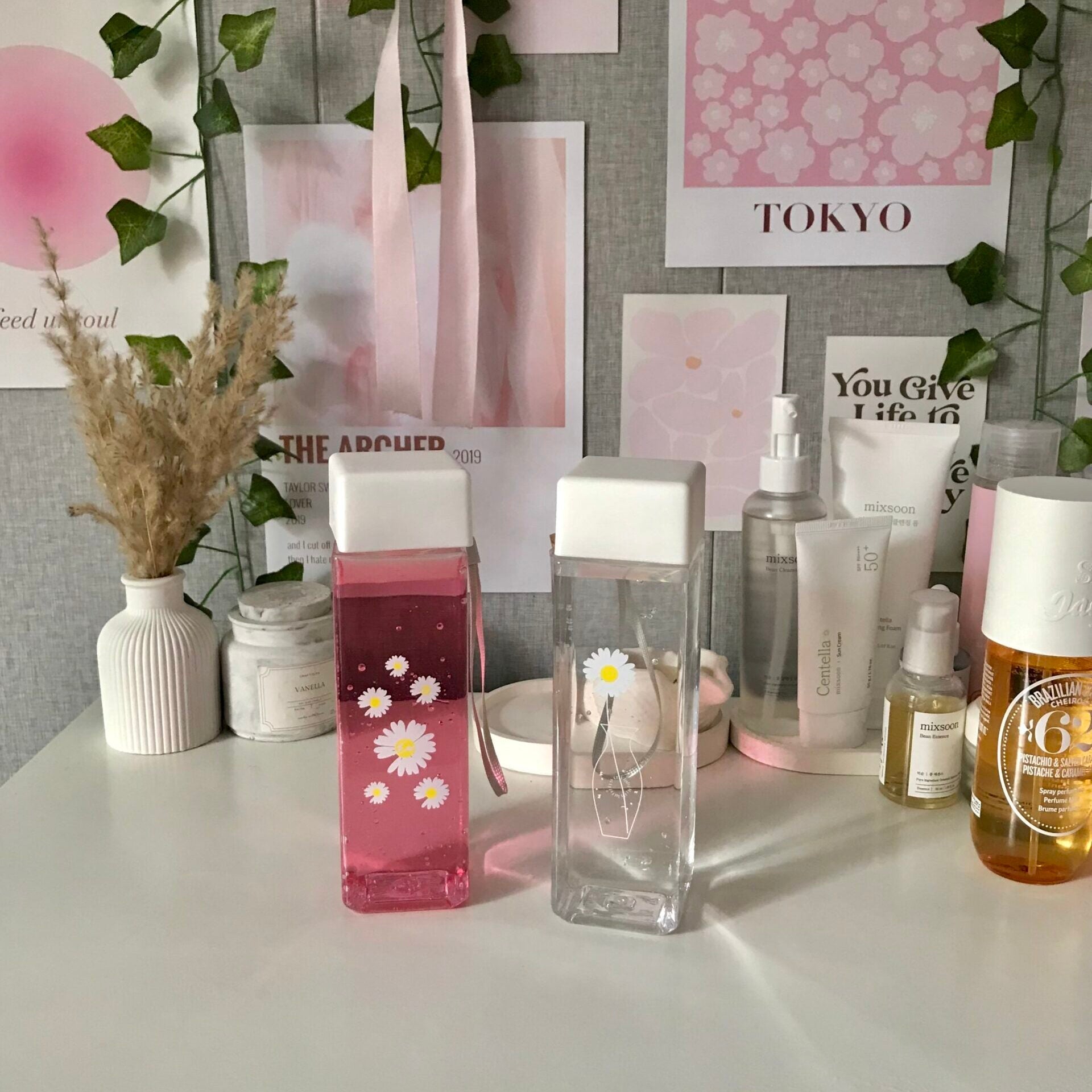 SHOPPILINK'S Daisy Water Bottle (Pack Of 2❤️‍🔥)