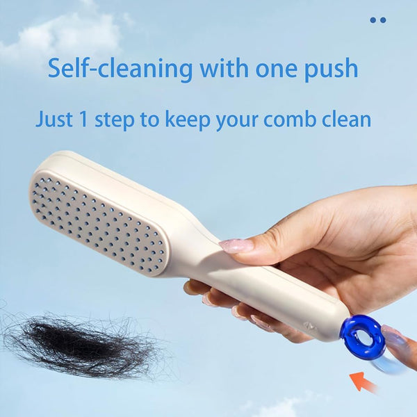 SHOPPILINK'S Imported Self Cleaning Comb