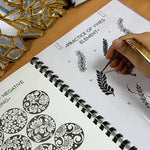 Mehandi Reusable Practice Book + FREE PRACTICE CONE