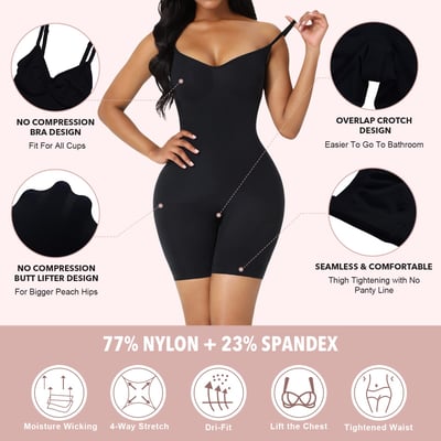 SHOPPILINK'S IMPORTED SUMMER BODYSUIT SHAPEWEAR🔥
