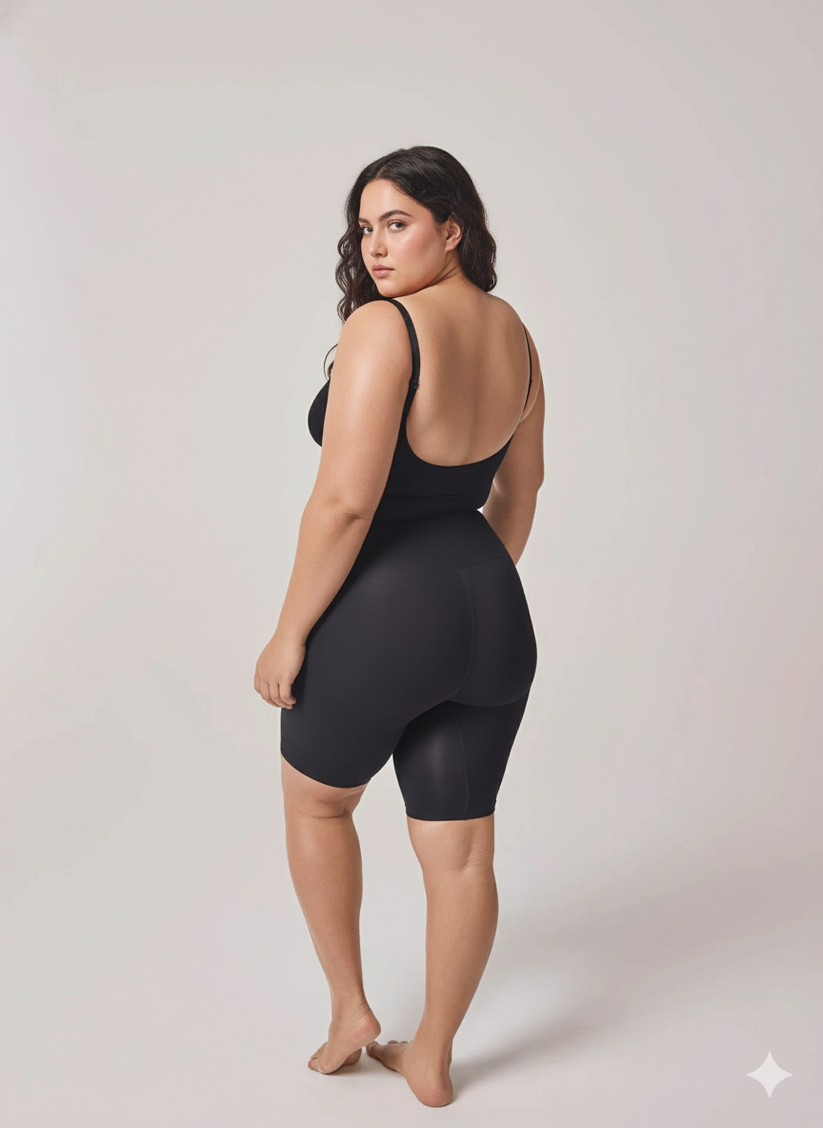 Premium Intense Snatch Mid Thigh Bodysuit - Sculpted. Snatched. Instantly Defined.