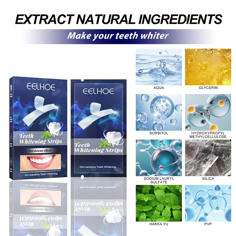 Purple Magic Teeth Whitening Strips - Self Dissolving (14 Strips)